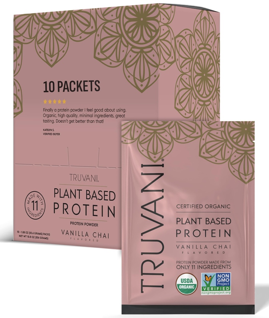 Truvani Vegan Pea Protein Poeder 