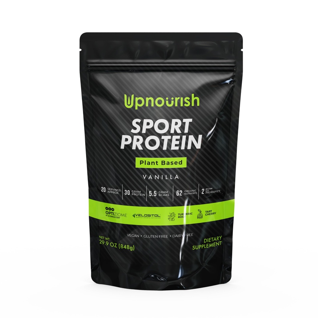 Vegan Sport Proteïnepoeder Vanille 