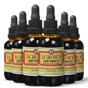 J.CROW'S® Lugol's Solution of Iodine 2% 2 oz (6 flessen) 