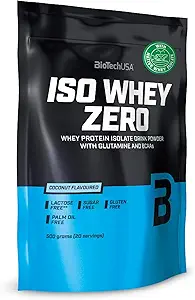 Biotech Iso Whey 500g Tiramisu Lactose et l'isolat pur sans gluten par BiotechUSA