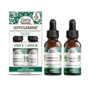 GuruNanda Gutcleanse 2-step Kit - Dieetsupplement om te helpen met spijsvertering - Blend van Fulvic Acid, Wormwood, Kruid & Neem Extract, 2x1 FlOz