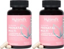 Hyland's Easy Morning Prenatale Multivitamine en Digestieve Gezondheid en Morgen Ziekte Relief, 60 Vegan Capsules, met Folaat, Choline, Zink, Gemberwortel, Prebiotica en Algen DHA (pakket van 2)
