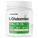 Gestopt L-Glutamine 500g poeder, Glutenvrij, niet-GMO, ongearomatiseerd (100 porties)