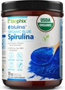 biophix Blue Spirulina Powder Organic Blulina 10 oz - Algen Biologische Spirulina Powder 283 Servings - Superfood Supplement - Natural Blue Pigment - Espirulina en Polvo Organica Pura Azul