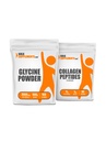 BulkSupplements Glycine 500g + Collageen Peptides 1kg Bundle