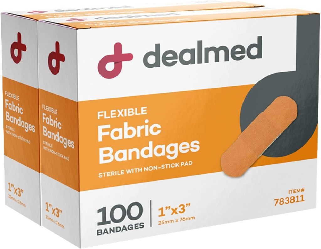 Dealmed Steriel Flexibele Stof Kleefbandjes 