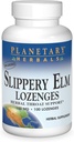 Planetaire kruiden Slippery Elm Lozenges, Herbal Throat Support, 100 Lozenge