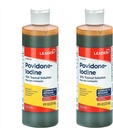 Leader Povidone Jodium 10% Prep Solution USP, Eerste Hulp Antiseptische Wondreiniger, Wondwas, Antiseptische Zeep (8 Fl Oz, Pack van 2)