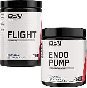 BARE PERFORMANCE NUTRITION BPN Vlucht pre-workout & Endo Pump Enhancer Bundle