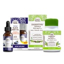 GuruNanda Black Seed Oil, Cold-Pressed Nigella Sativa - rijk aan vitamine D3 5000 eenheden & Digestiva Triphala (240 tabletten), ondersteunt spijsvertering, helpt bij opgeblazen gevoel