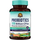 Vitalitown Probiotiques 120 Million CFUs, 36 souches, avec prébiotiques et enzymes digestives.Stable stable.