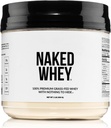NAKED Wei 1Lb - Slechts 1 Ingrediënt, Gras Fed Wei Proteïne Poeder, Niet gedenatureerd, Geen Gmos, Geen soja, Glutenvrij, Stimuleer Groei, Verbeter Herstel - 15 Serven