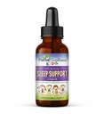 Kinderen Slaapondersteuning Liquid Extract - Natuurlijke Kids Plant gebaseerd kruiden slaaphulp, met kamille, Guava Leaf - 1oz Liquid Extract - Herbal Goodness (1 eenheid)