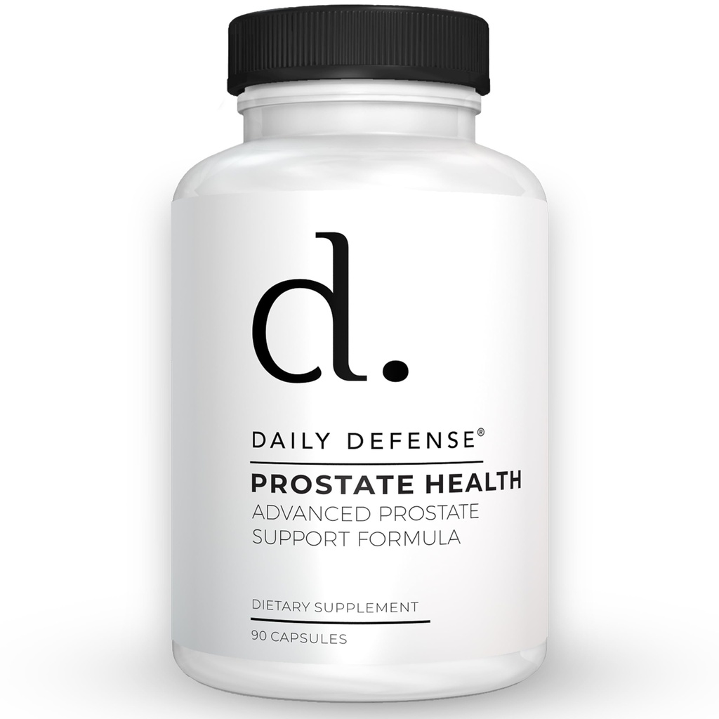 Suppléments prostate santé pour les hommes - Suppléments prostate avec la poudre de palmier à scie, vitamine E, zinc, champignons, graines de citrouille - Supplément prostate de soutien alimentaire pour les hommes, 90 Ct