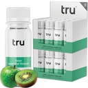 Tru Focus Shot, Apple Kiwi Flavored Extra Strength Energy Shots - Zero Sugar Nootropic Drink plus Adaptogenen, Choline, en Yerba Mate - Natural Cafeine, GF, Keto, Vegan Supplement, 2oz (pack van 24)