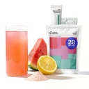 Kalm Drink Mix - Relaxation Aid met Magnesium, Ashwagandha, L-Theanine, & Vitamine D - Ondersteunt Cortisol verordening en Mood voor mannen en vrouwen - Watermeloen citroen smaak 28 Sticks