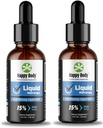Gelukkig lichaam vloeibare MSM Drops De hoogste MSM-inhoud in een vloeibare MSM-supplement. Ideaal voor zowel orale als thematische toepassingen - 1 x 4 fl. oz fles (2 verpakking)
