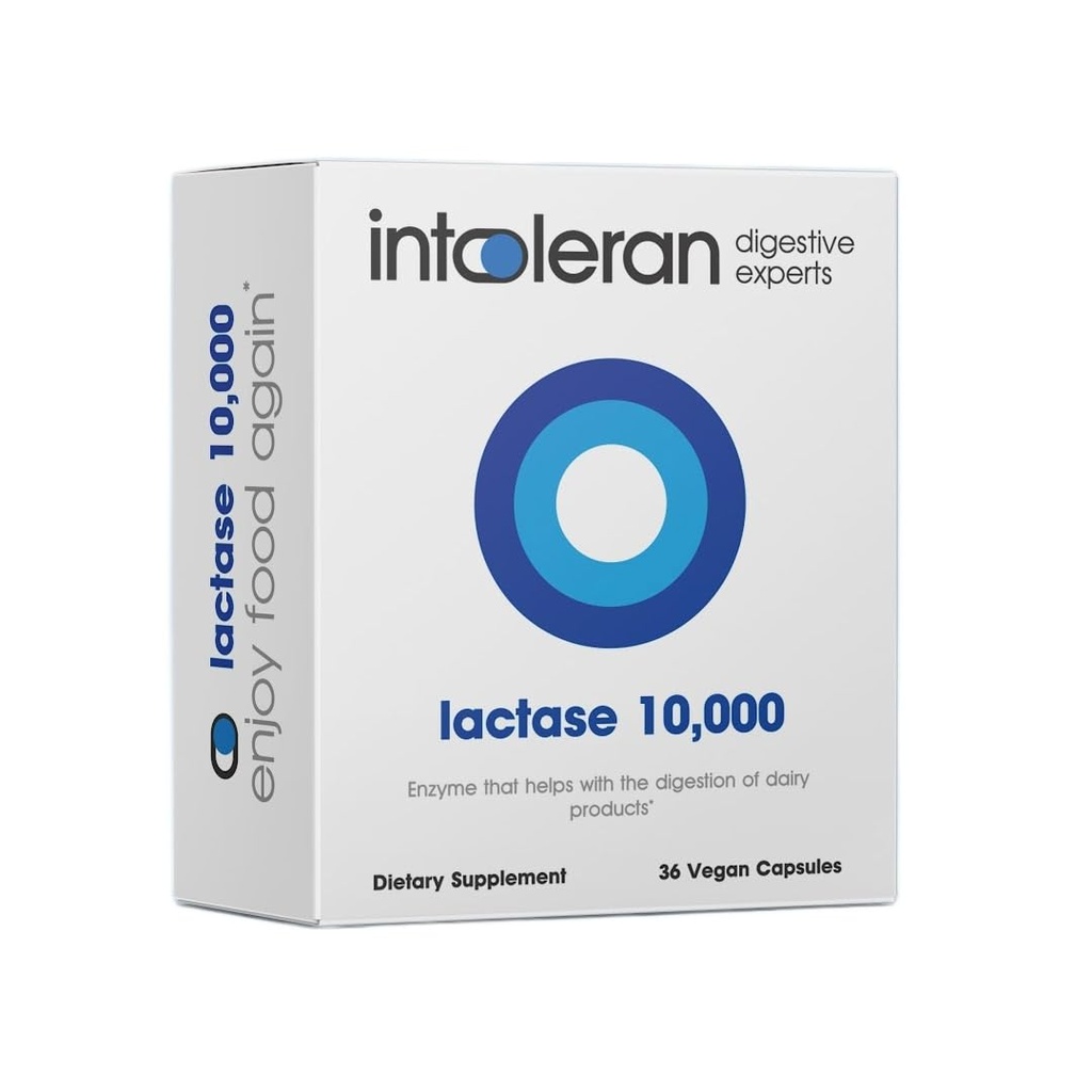 Intoleran Lactase 10.000 Digestieve enzymen - 36 Capsules 