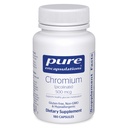 Pure Encapsulations Chromium (Picolinate) 500 mcg - for Lipid & Carbohydrate Metabolism* - Mineral Supplement - Superior Absorption Chromium Supplement - Vegan & Gluten Free - 180 Capsules