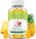 Gommies d'équilibre féminin premium pour la santé immunitaire des femmes, les ananas hawaïens soutiennent PH Balance & santé vaginale, végétalien, sans gluten, 60 gommies