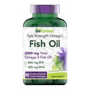 tnvitaminen Burpless Omega-3 Visolie: 2000mg - 90 Softgels 