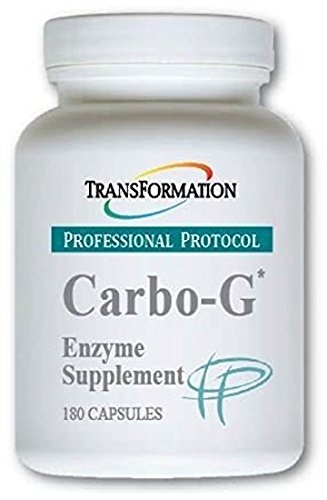 TRANSFORMATION DU GÉNÉSIS DES BONNES Enzymes DE SANTÉ Supplément de formule de mélange enzymatique à haute puissance carbo-G avec probiotiques et herbes, pour la ventilation des hydrates de carbone, absorption nutritive, 180 capsules