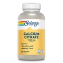 Solaray Calcium citraat 1000mg - Gecheld Calcium Supplement - Ondersteunt bot sterkte en gezonde tanden - Gemakkelijk te Digest - 60-dagen garantie, Vegan - 60 porties, 240 VegCaps