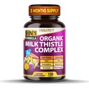 VEGATOT Organic Milk Thistle Complex 9 in 1 Formula - met Milk Thistle Artichoke NAC Zink Dandelion Berberine Burdock Black Pepper (150 Count (Pack of 1))