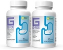 NANOWELL G-FOS Digestive Health Supplement, Vitamin U - 90 Tablets X 2 Bottles for 2 Months (180 Count)