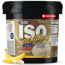 Nutrition Ultimate Poudre Isolée de Whey Protein avec Complexe Glutamine, ISO Sensation 93 - Poudre de Whey Protein avec le colostrum ajouté pour une récupération améliorée, l'immunité et la santé de Gut - Banane, 5lbs