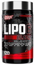 Nutrex Lipo-6 Black Max Strength Fat Burner - Snel werkende energie, gewichtsverlies Dieetpillen 