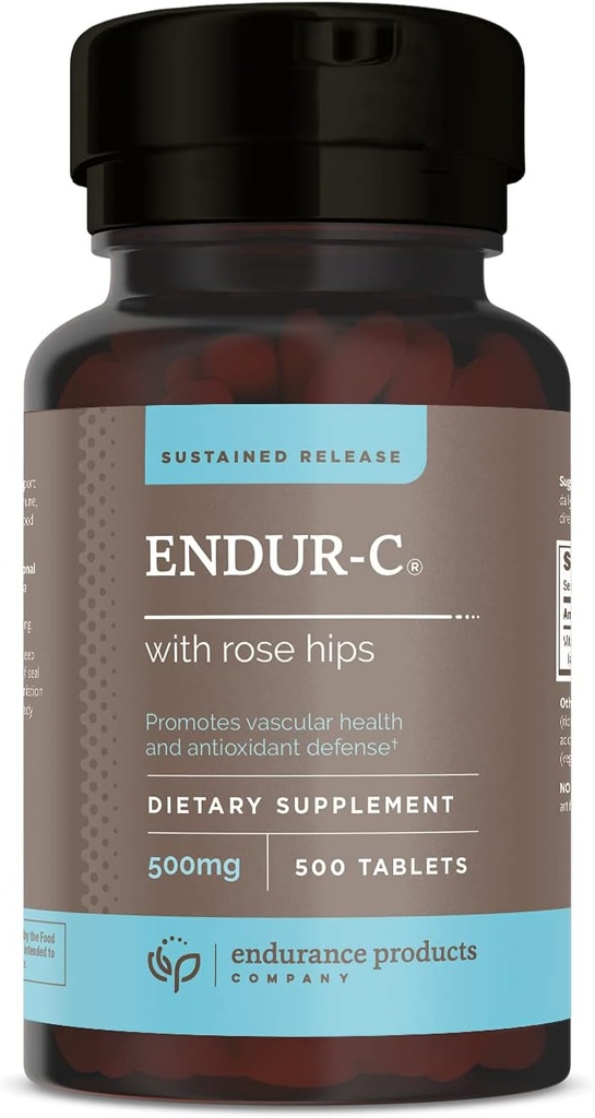 ENDUR-C with Rose Hips Sustained Release Vitamine C 500mg 500 Tabs