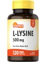 Sundance L-Lysine 500mg.120 Caplets.Forme libre Amino Acid.