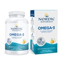Nordic Naturals Omega-3, Citroensmaak - 180 Zachte Gels - 690 mg Omega-3 - Visolie - EPA & DHA - Immune Support, Brain & Heart Health, Optimal Wellness - Non-GMO - 90 Servings