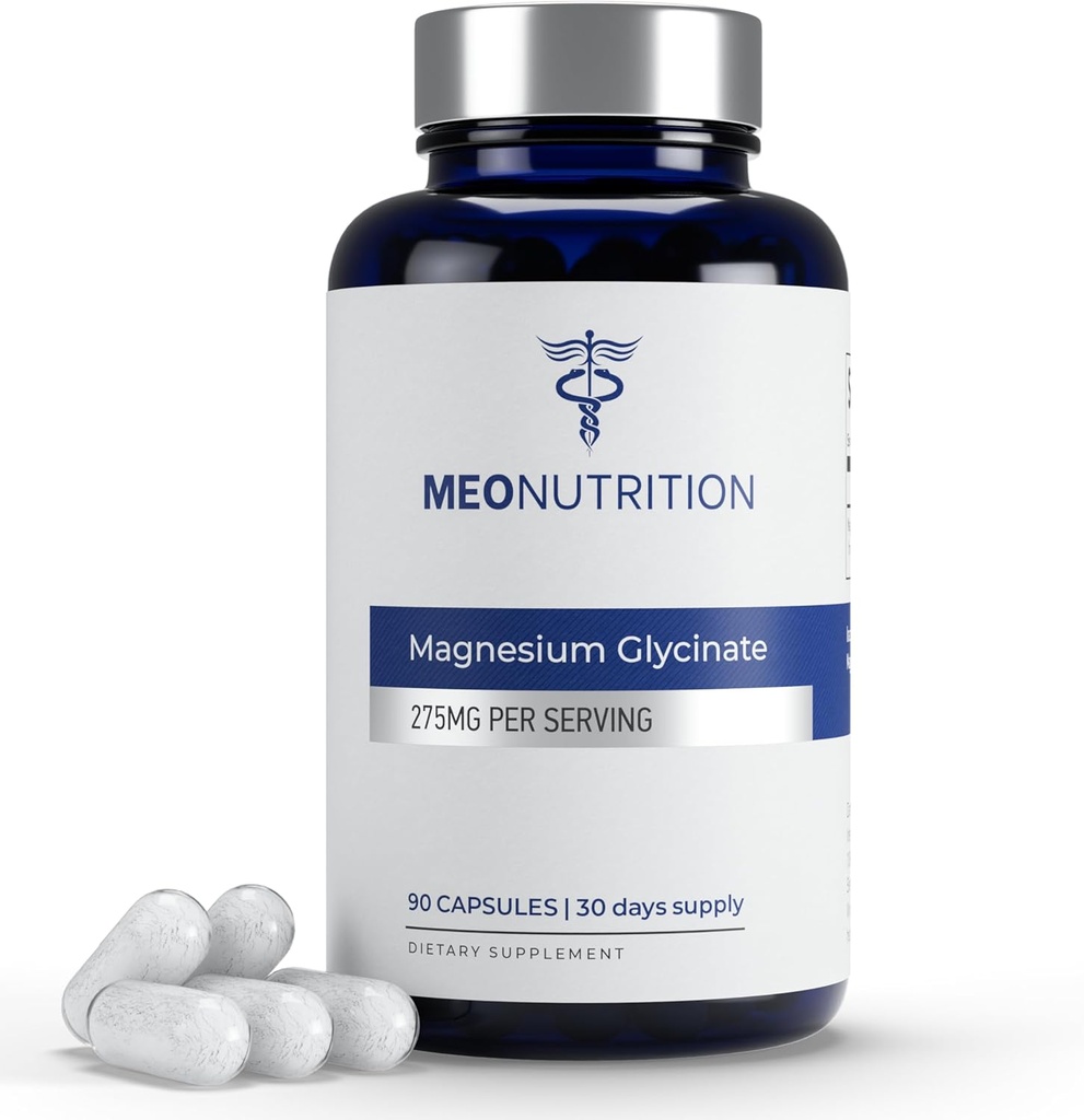 Magnesium Glycinate 275mg per Serving 