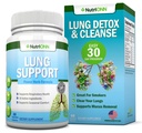 Longontgifting en reiniging - Geweldig voor rookers - extra sterkte - 100% plantaardige long Gezondheid Supplementen - Slijm verwijdering ondersteuning - bevordert ademende gezondheid - natuurlijke manier om uw longen helder te houden