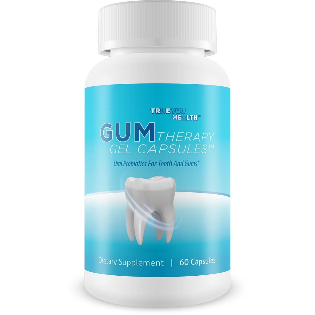 Gum Therapie Gel Capsules - Onze beste Gum & Tanden Ondersteuning Probiotica - Orale Tandheelkundige Probiotica Gum Health Supplementen - Gum & Tanden Probiotica - Onze beste Orale Probiotica voor Tanden en Tanden - Gum Supplement