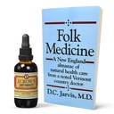 J.CROW'S® Lugol's 2% joodse oplossing & 'Folk Medicine' boekbundel: essentiële joodse formulering Sinds 1829 gekoppeld aan een New England Almanak van natuurlijke gezondheidszorg kennis