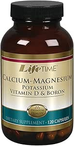 LIFETIME Calcium Magnesium Kalium, Vitamine D & Boron 