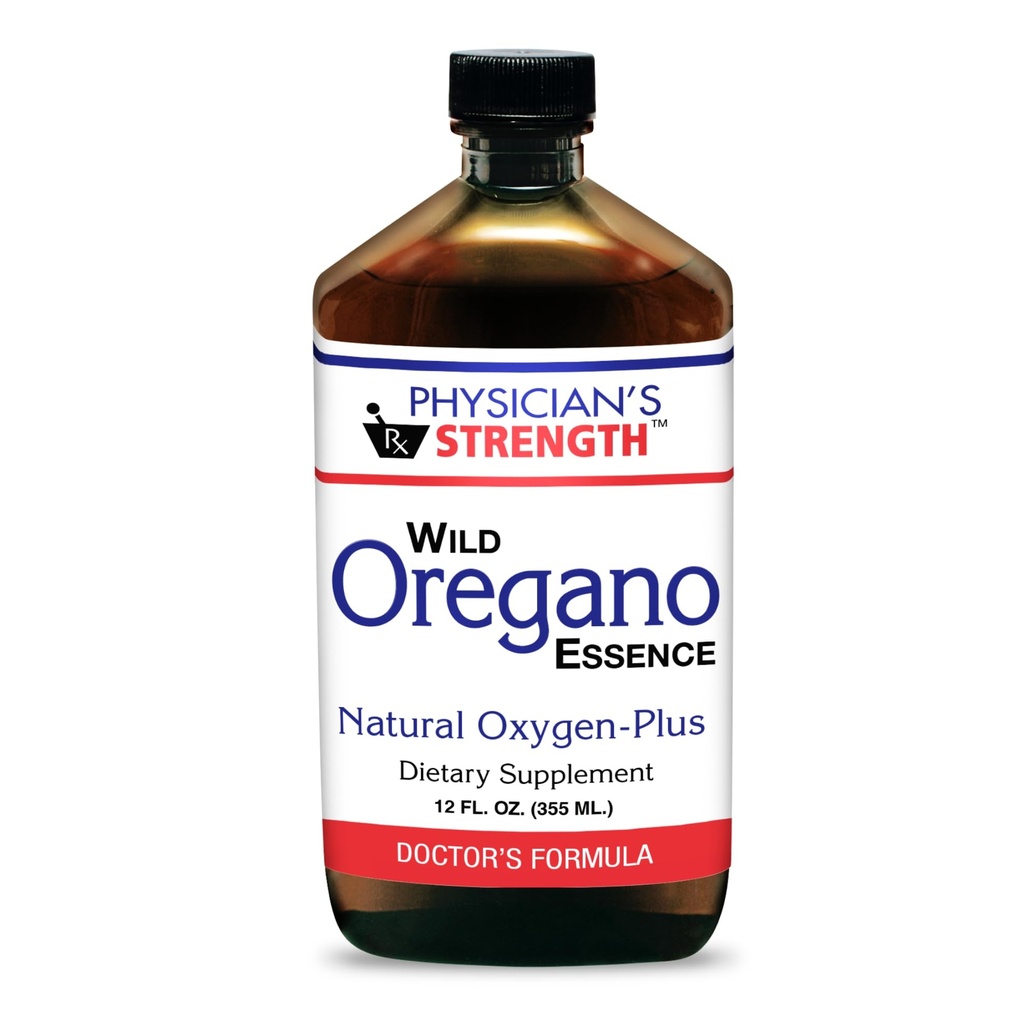 Arts Kracht Wild Oregano Essence - 12 fl oz - All-Natural Hydrosol - Ondersteunt zuurstofniveaus - Niet-GMO en Chemisch Vrij - 12 porties