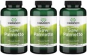Swanson Saw Palmetto - Herbal Supplement Promoting Man Prostate Health Support - Natural Hair Supplement & Urinary Health Support (540 mg 250 Capsules) (3 Pack)