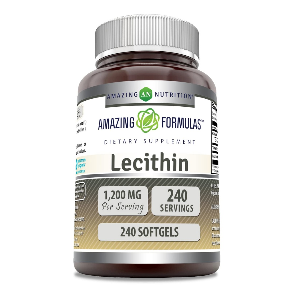 Verbazingwekkende Formules Lecithin 1200 Mg 