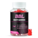 BBL Gummies for Women Butt Growth, 60 Count, Bear Shape Booty Gummies for Enhance Curvy Body, Butt Boost Vitamine Gummies for Bigger Butt Fast, Vegan Weight Gainer Gummies