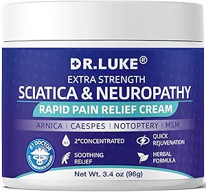 Neuropathy Nerve Relief Cream Nerve Pain Relief Cream, Pain Relief Cream for Sciatica, Joits, Knees, Backache and Muscles