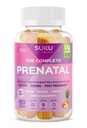 SUKU Prenatale Multivitamine Gummies Folate, Calcium, Vitamine D3, B12, K2 