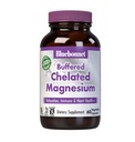 Bluebonnet Nutrition Albion Buffered Chelated Magnesium 200 mg, Magnesiumoxide, Stress Relief, Vegan, Non GMO, Glutenvrij, Sojavrij, Melkvrij, Kosjer, 60 plantaardige Capsules, 1 maand Levering