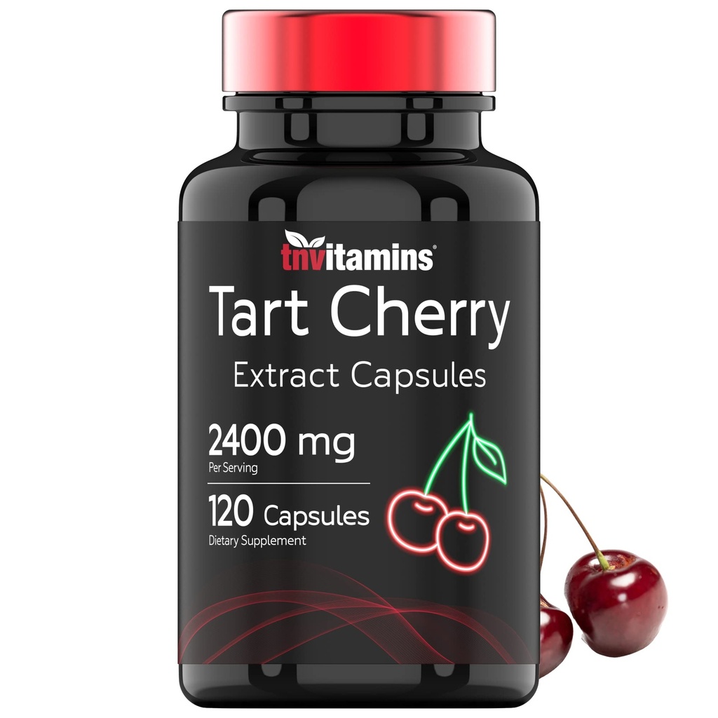 Tart Cherry Capsules (2400 MG - 120 Telling) 