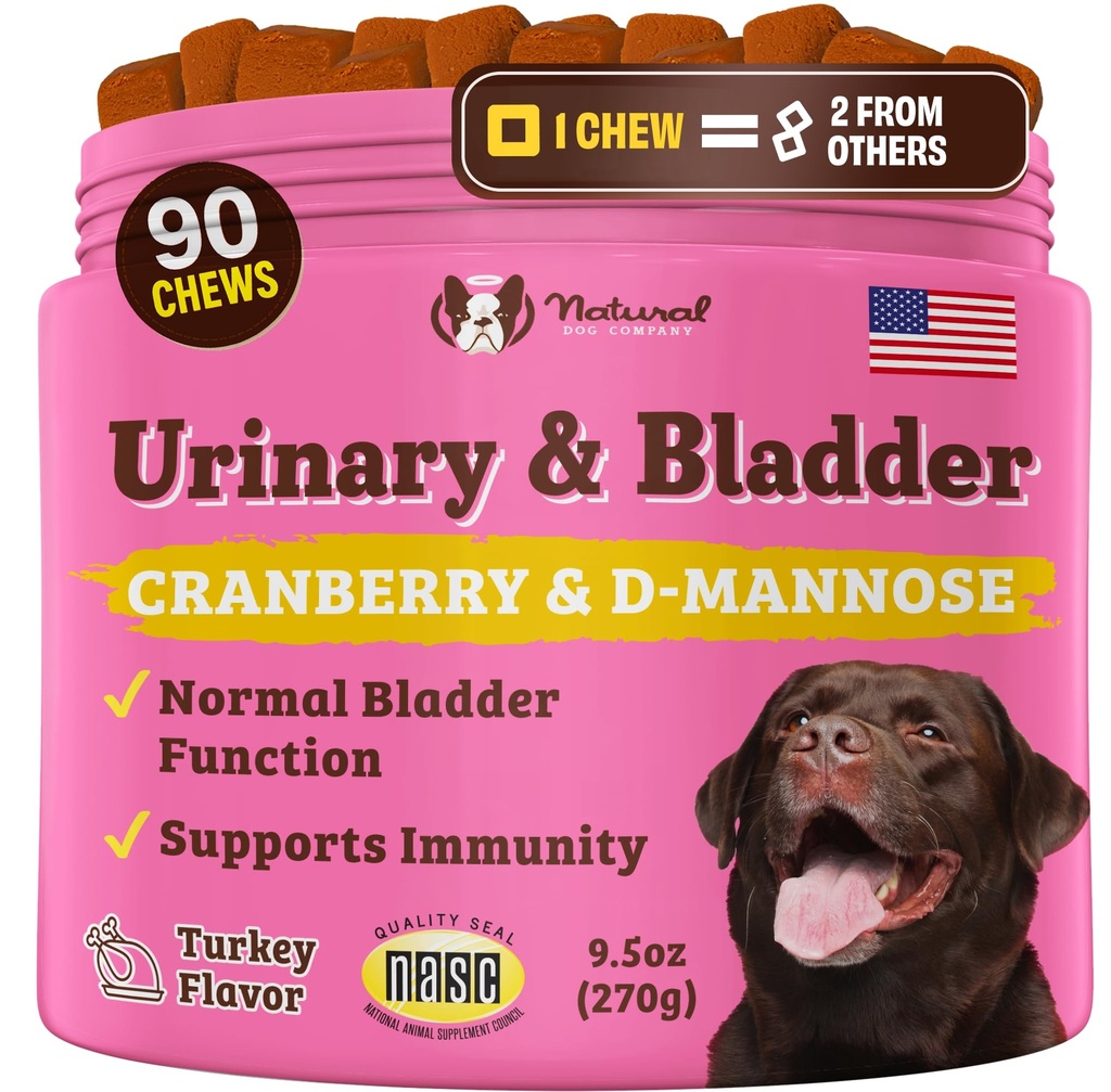 Natural Dog Company Urinary & Bladder Supplement voor honden 
