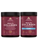 Ancient Nutrition Multi Collageen Proteïne Poeder, Unflavored, 60 Serves + Multi Collageen Proteïne Poeder, Vanille, 45 Servers