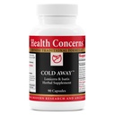 Préoccupations de santé Cold Away - Soutien et défense immunitaire - Supplément de vitamine pour le soulagement du rhume et de la grippe - Immunity System Booster - Racine de réglisse, Dong Quai, Skullcap chinois et Andrographis - 90 Capsules